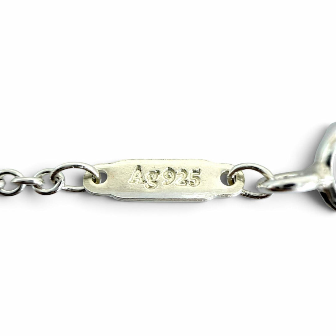 Great TIFFANY&Co. Necklace Ball Necklace Accessories Silver AG925 Women