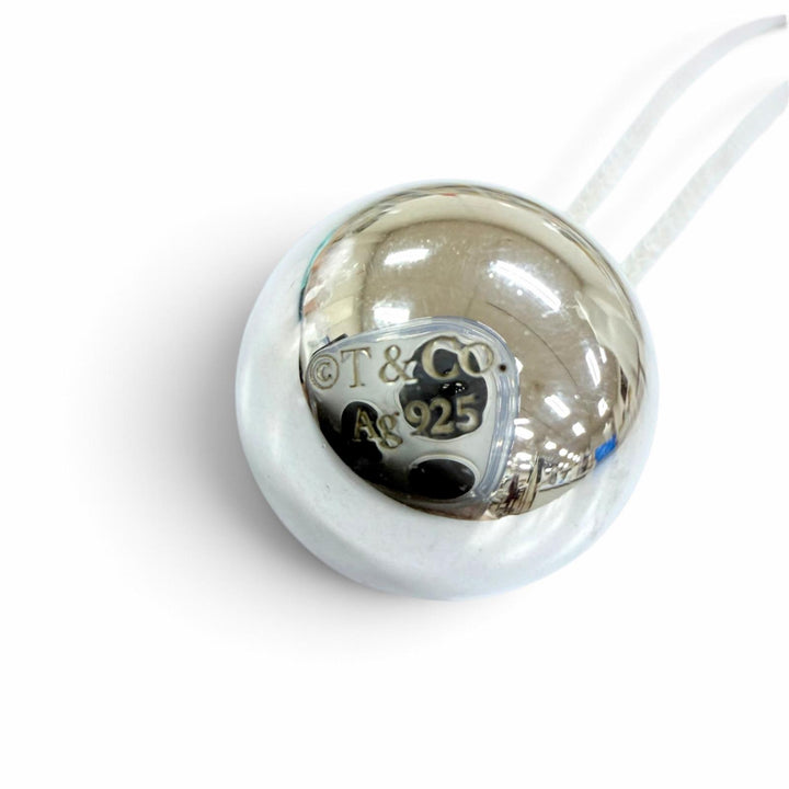 Great TIFFANY&Co. Necklace Ball Necklace Accessories Silver AG925 Women