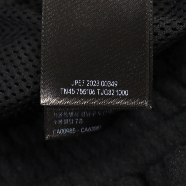 新品 BALENCIAGA ジャケット ロゴ刺繍入り ダブルジップ フリース トラックジャケット 44