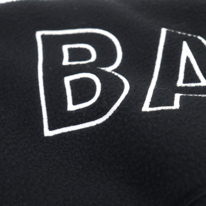 新品 BALENCIAGA ジャケット ロゴ刺繍入り ダブルジップ フリース トラックジャケット 44