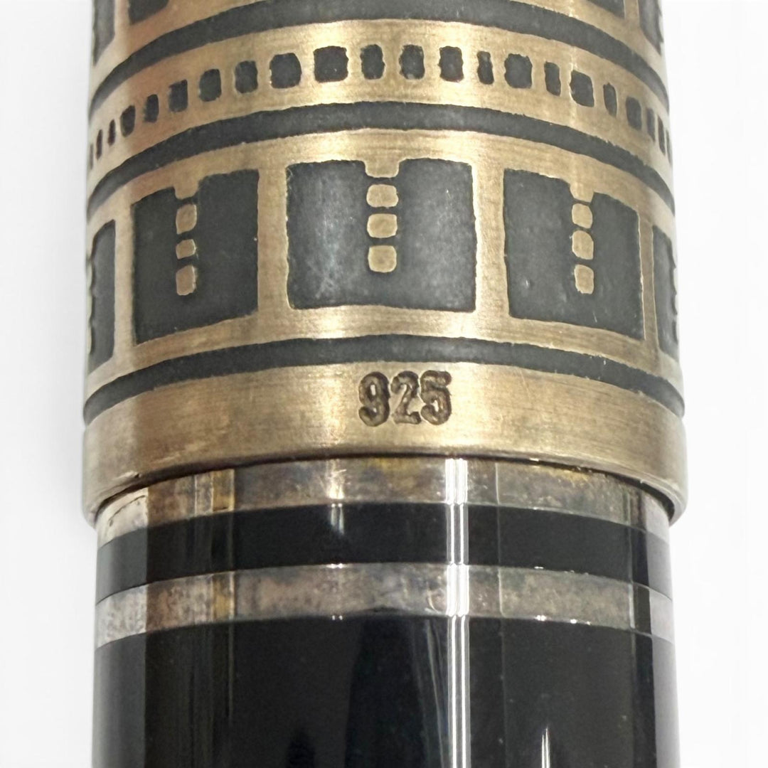 Excellent PERIKAN fountain pen Big Toledo black 18K mens M900
