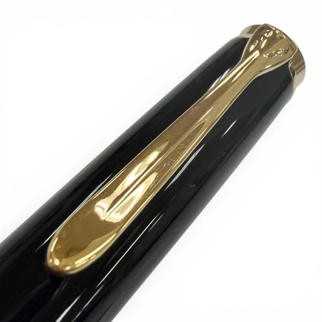 Excellent PERIKAN fountain pen Big Toledo black 18K mens M900