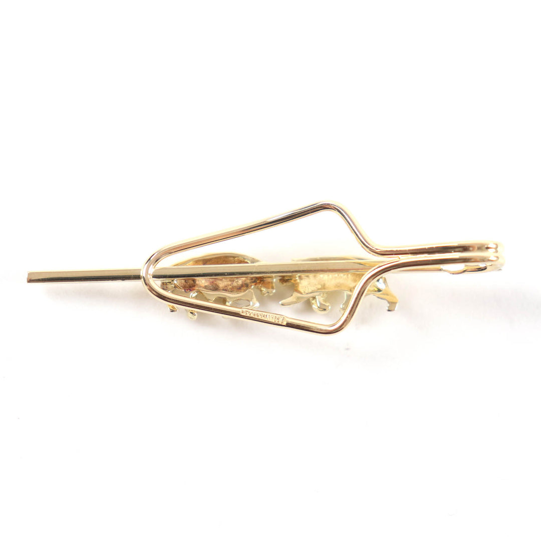 Excellent TIFFANY&Co. Other accessories Buffalo Bear Neck Tie Pin 750 mens