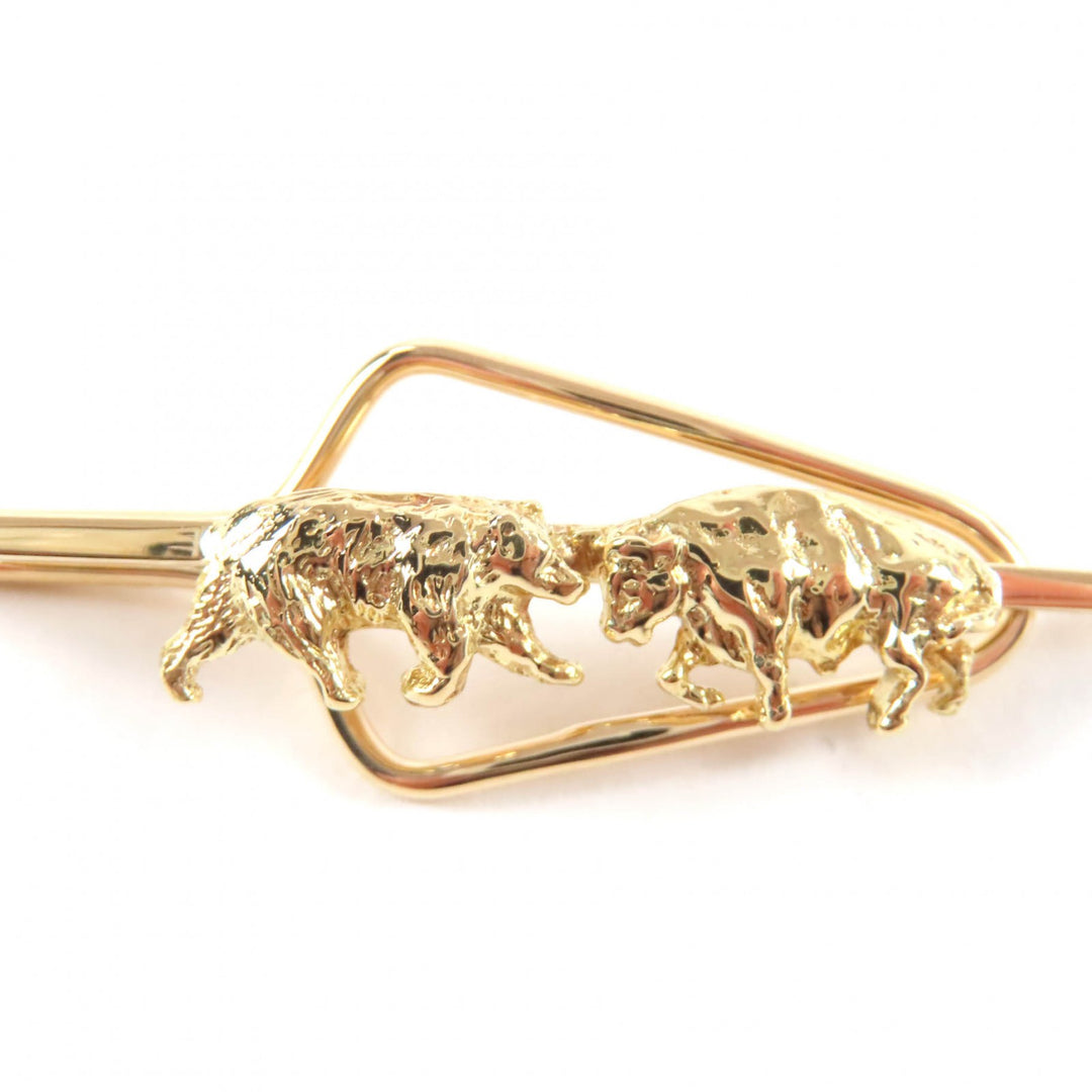 Excellent TIFFANY&Co. Other accessories Buffalo Bear Neck Tie Pin 750 mens