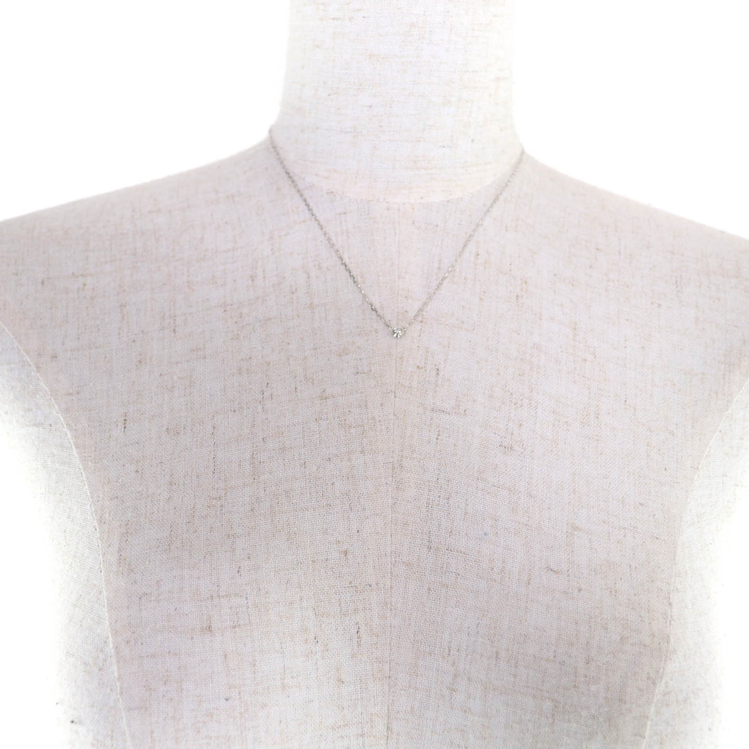 Excellent Cartier Necklace Damour SM 136EYV around 0.09ct diamond AU750 B7215900