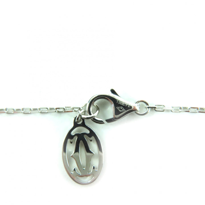 Excellent Cartier Necklace Damour SM 136EYV around 0.09ct diamond AU750 B7215900