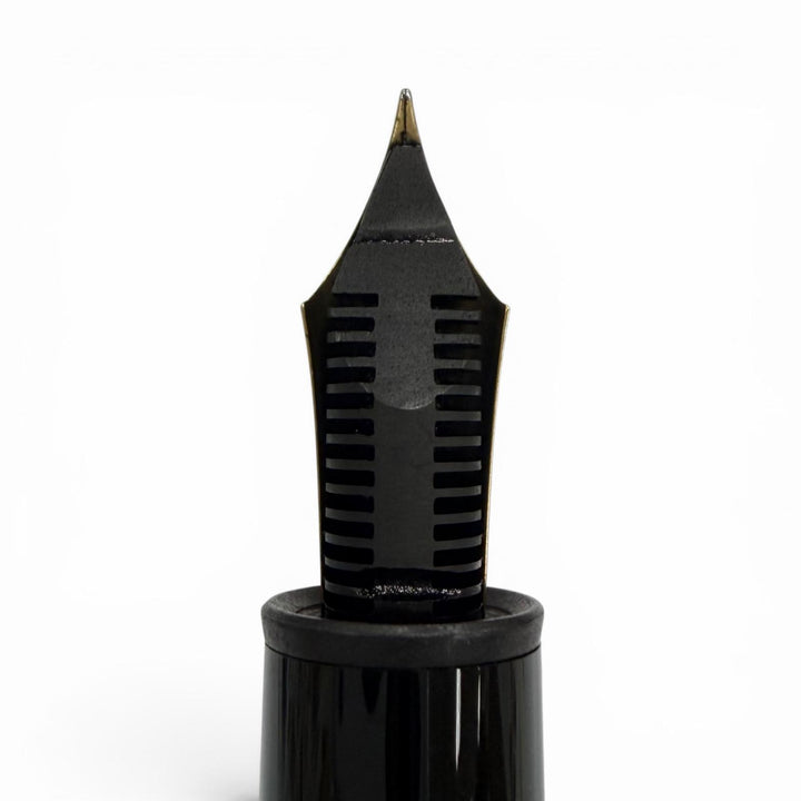 Great MONTBLANC fountain pen Meisterstück Solitaire 146 Vermeil Barley gold 18K