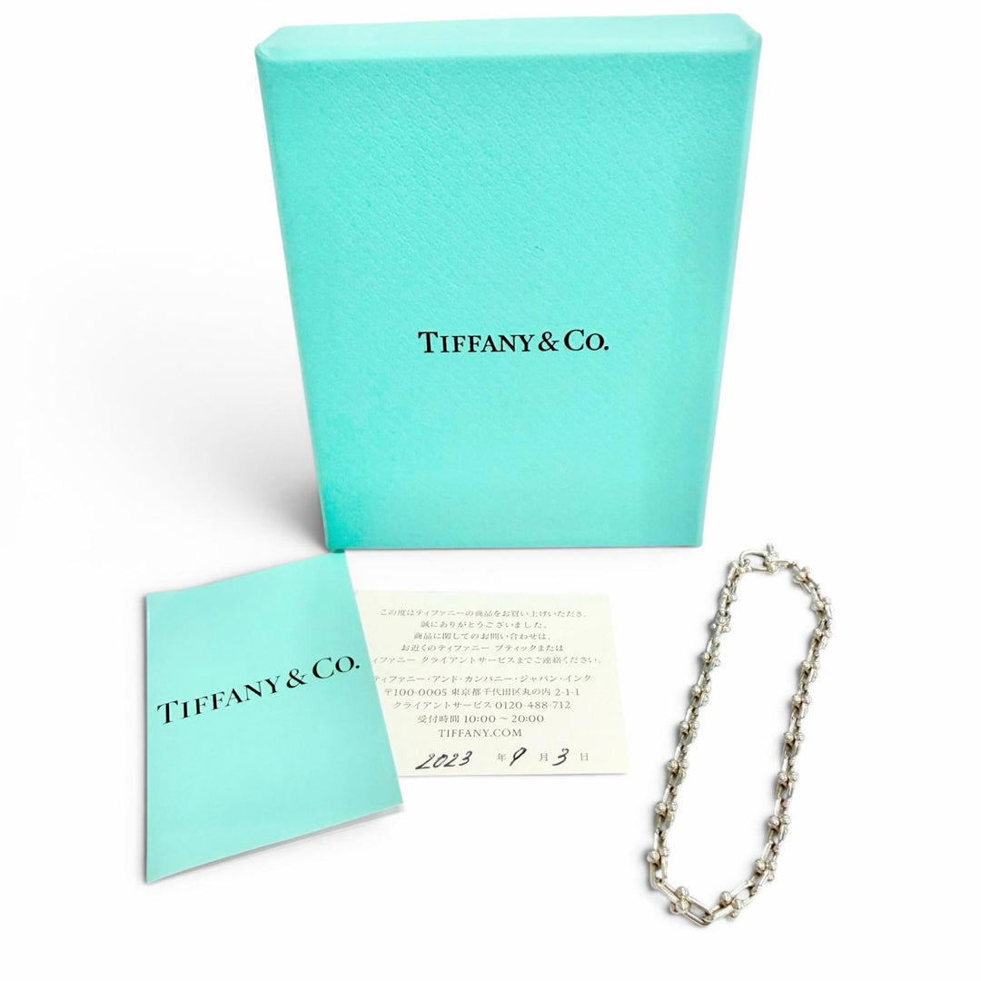 Excellent TIFFANY&Co. Microlink bracelet Current product Silver AG925 Women