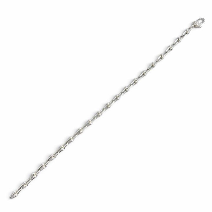 Excellent TIFFANY&Co. Microlink bracelet Current product Silver AG925 Women