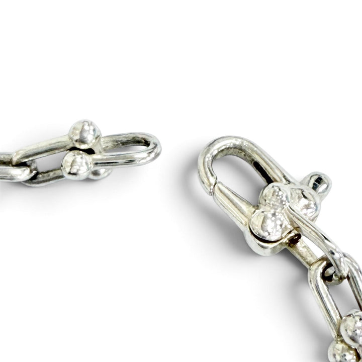 Excellent TIFFANY&Co. Microlink bracelet Current product Silver AG925 Women