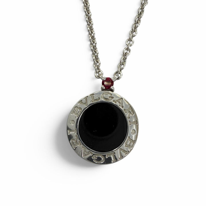 Great BVLGARI Necklace B.zero1 Save the Children Charity Necklace Silver 925