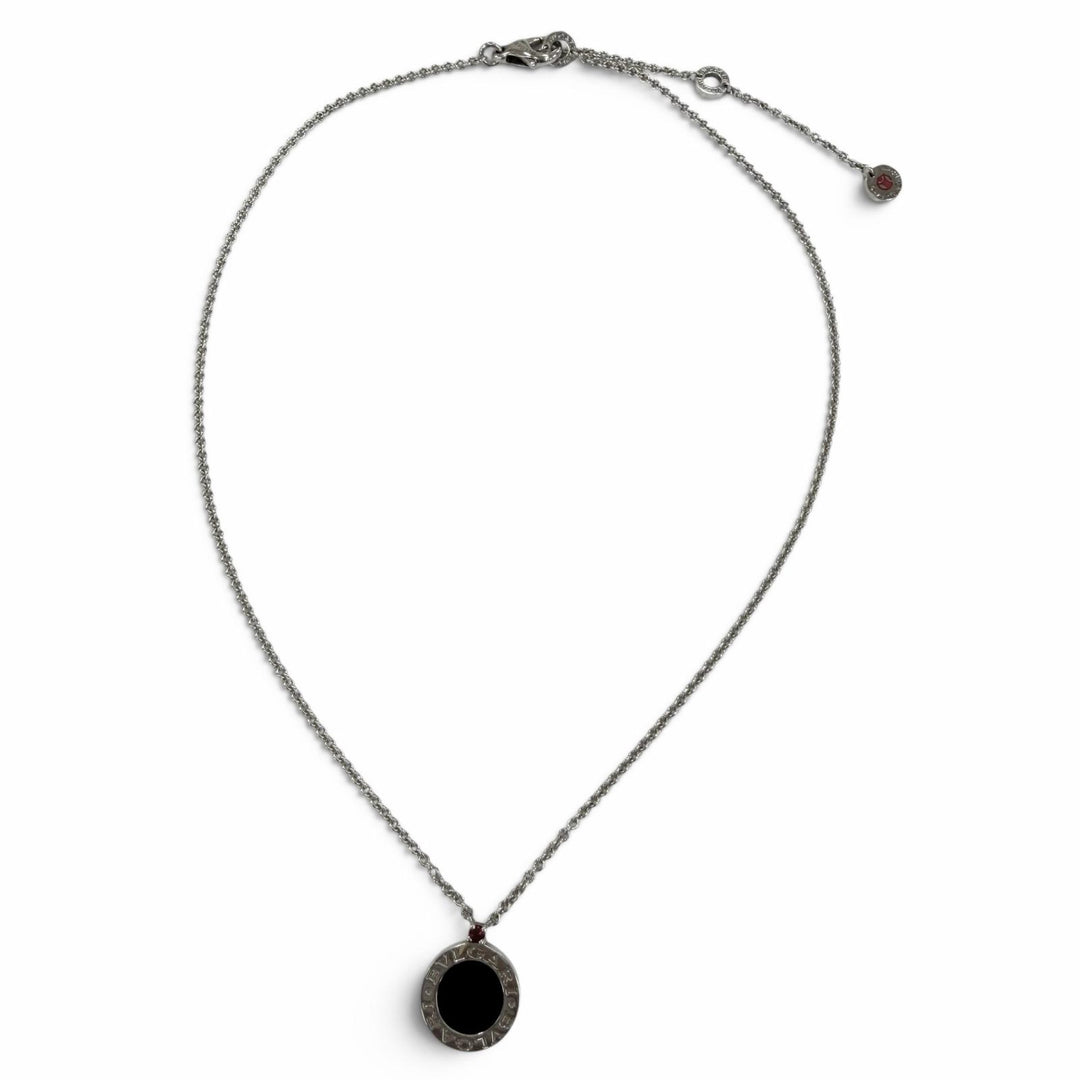 Great BVLGARI Necklace B.zero1 Save the Children Charity Necklace Silver 925