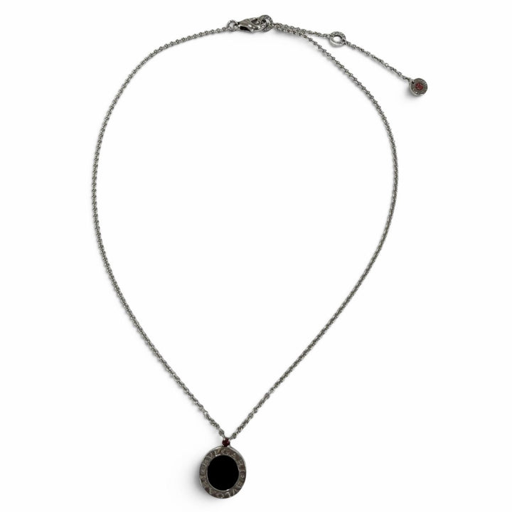 Great BVLGARI Necklace B.zero1 Save the Children Charity Necklace Silver 925