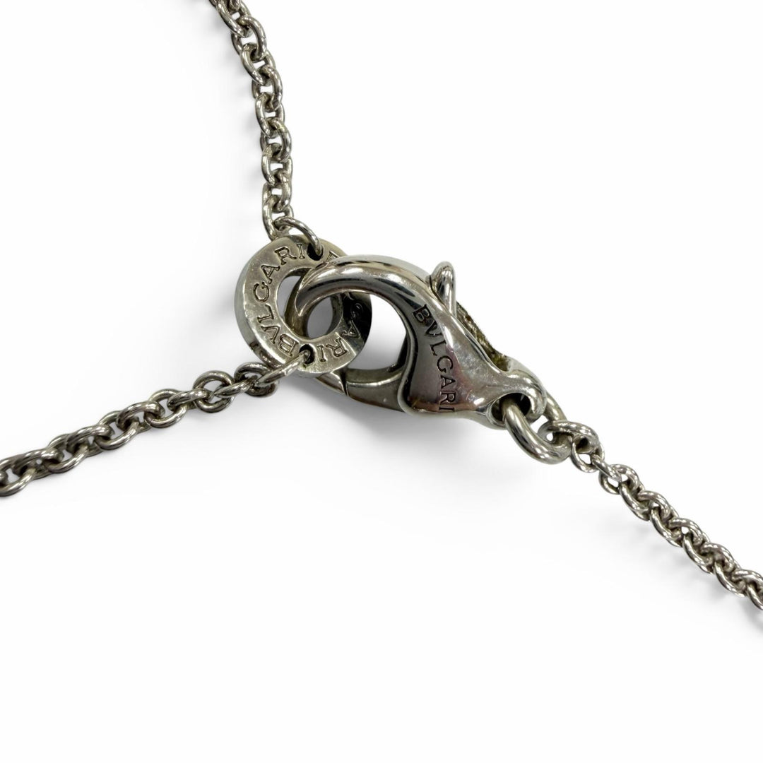 Great BVLGARI Necklace B.zero1 Save the Children Charity Necklace Silver 925