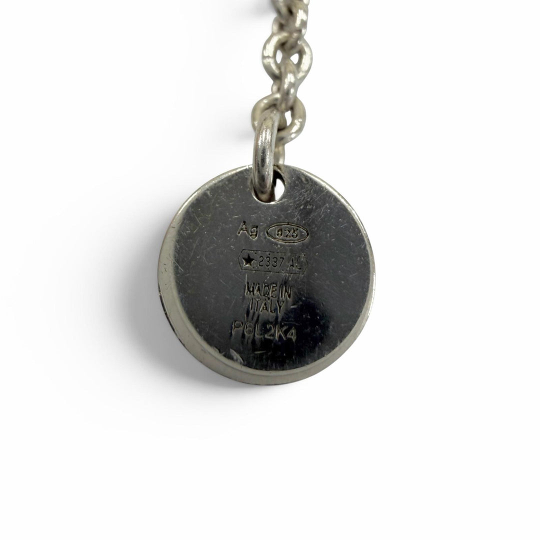 Great BVLGARI Necklace B.zero1 Save the Children Charity Necklace Silver 925