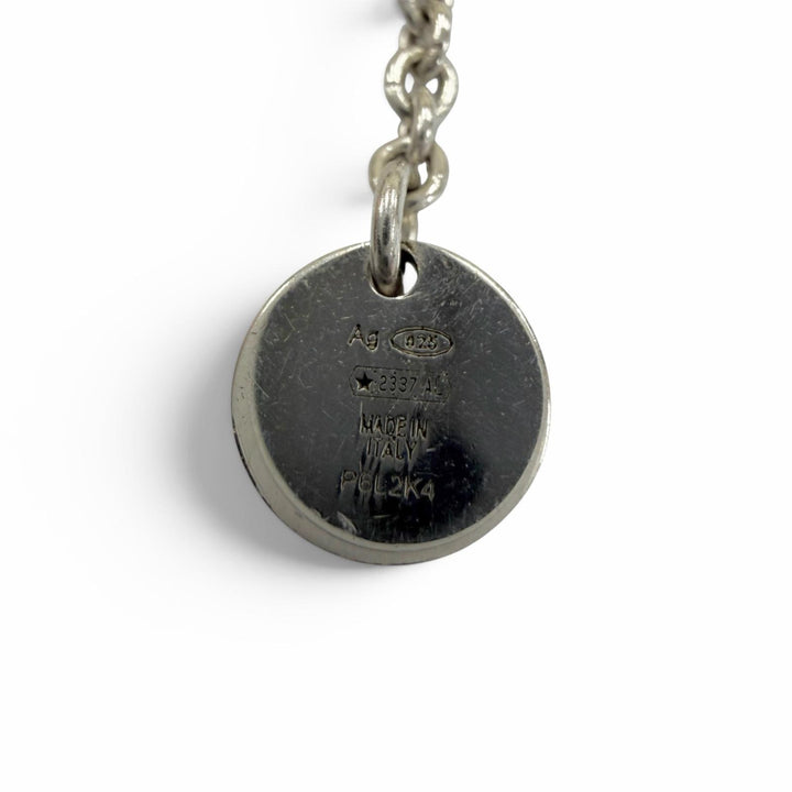 Great BVLGARI Necklace B.zero1 Save the Children Charity Necklace Silver 925