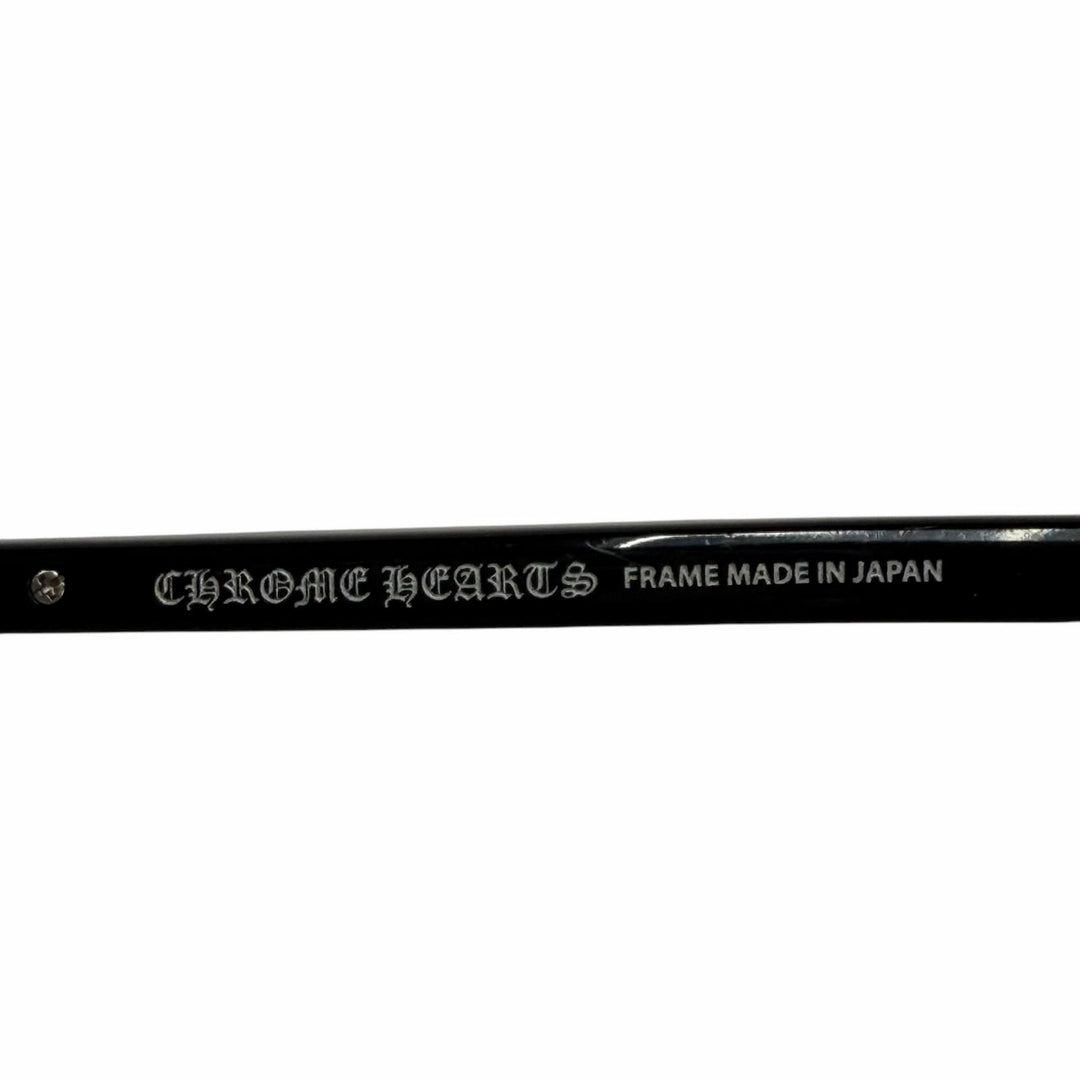 Great CHROME HEARTS Glasses GROWLER 1 black 925 mens