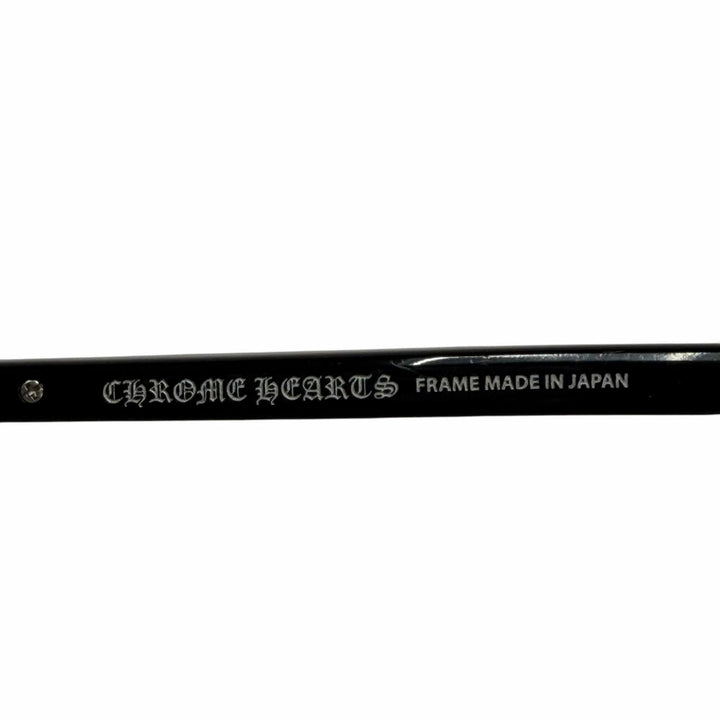 Great CHROME HEARTS Glasses GROWLER 1 black 925 mens