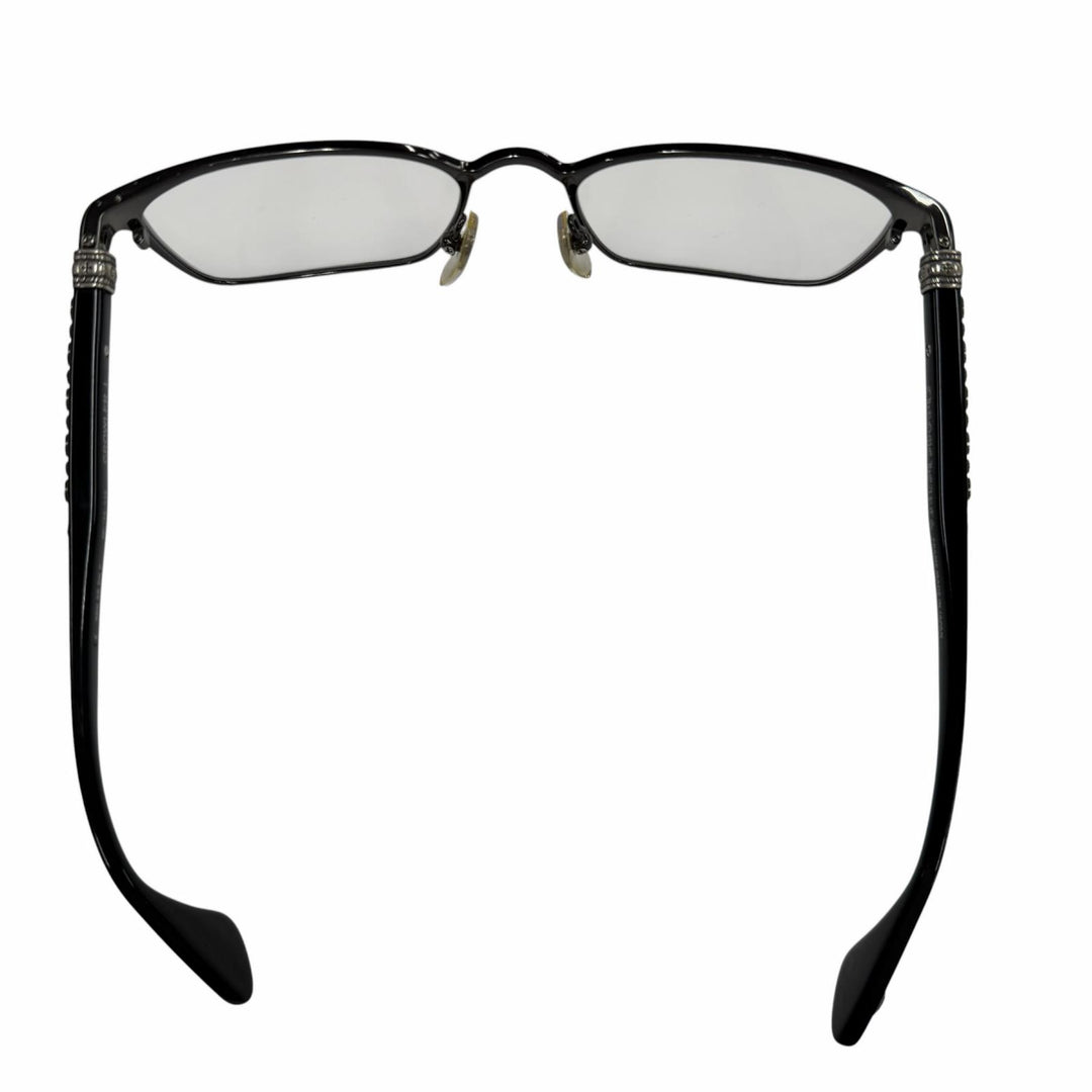Great CHROME HEARTS Glasses GROWLER 1 black 925 mens