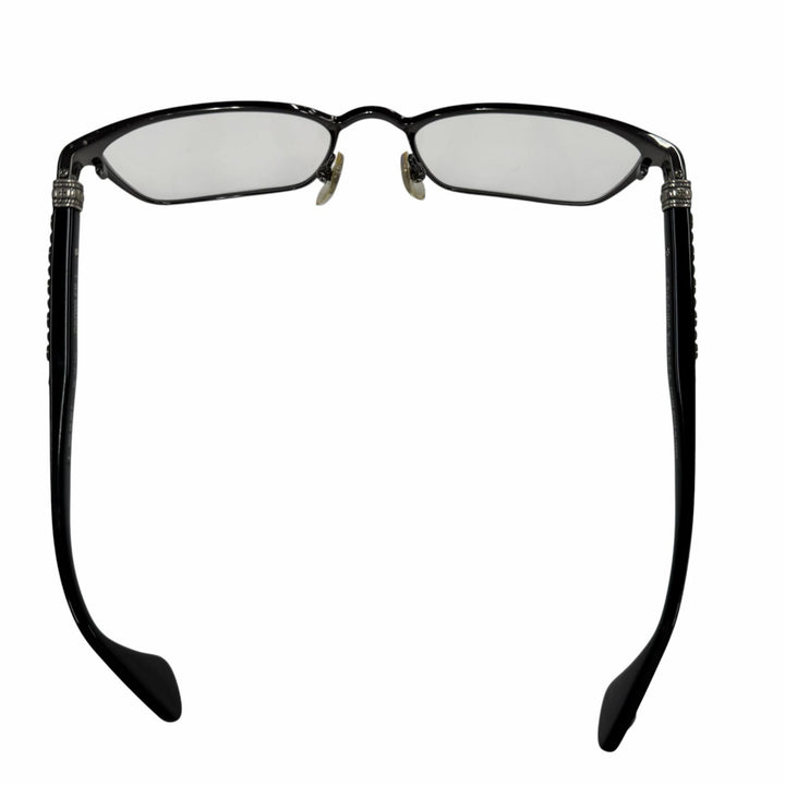Great CHROME HEARTS Glasses GROWLER 1 black 925 mens