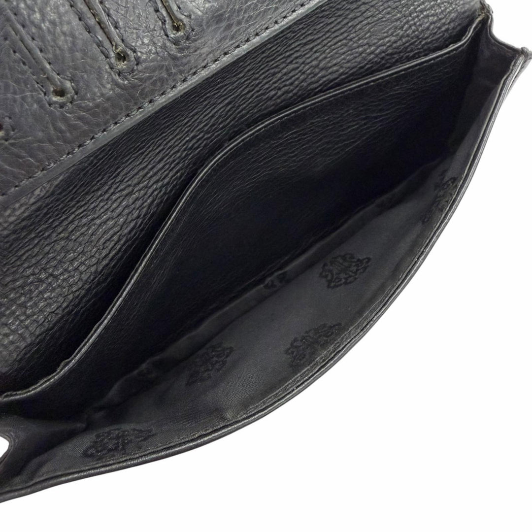 Very Good CHROME HEARTS Purse black leather mens