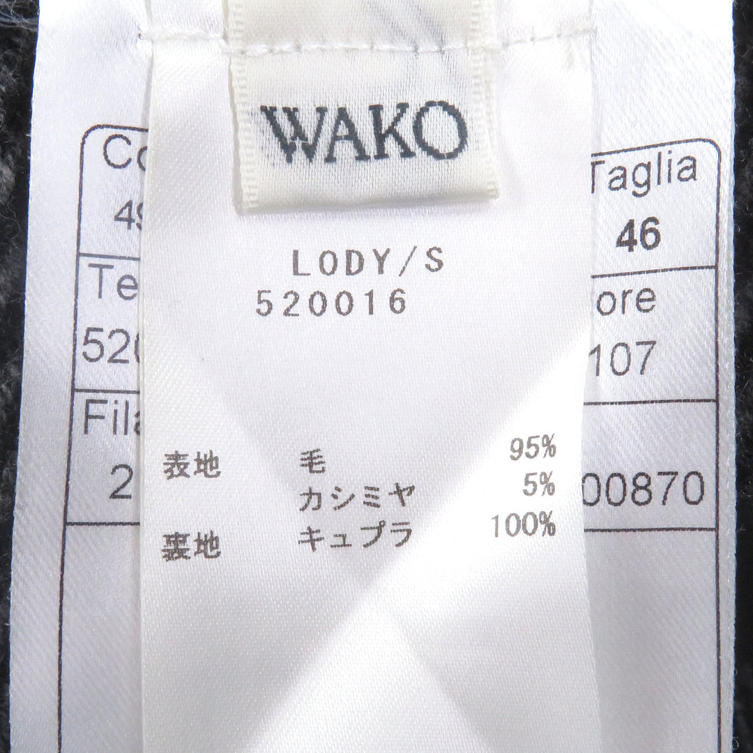 TAGLIATORE コート ヘリンボーン柄 グレーヘア メンズ 46 520016 LOYD/S ST 美品