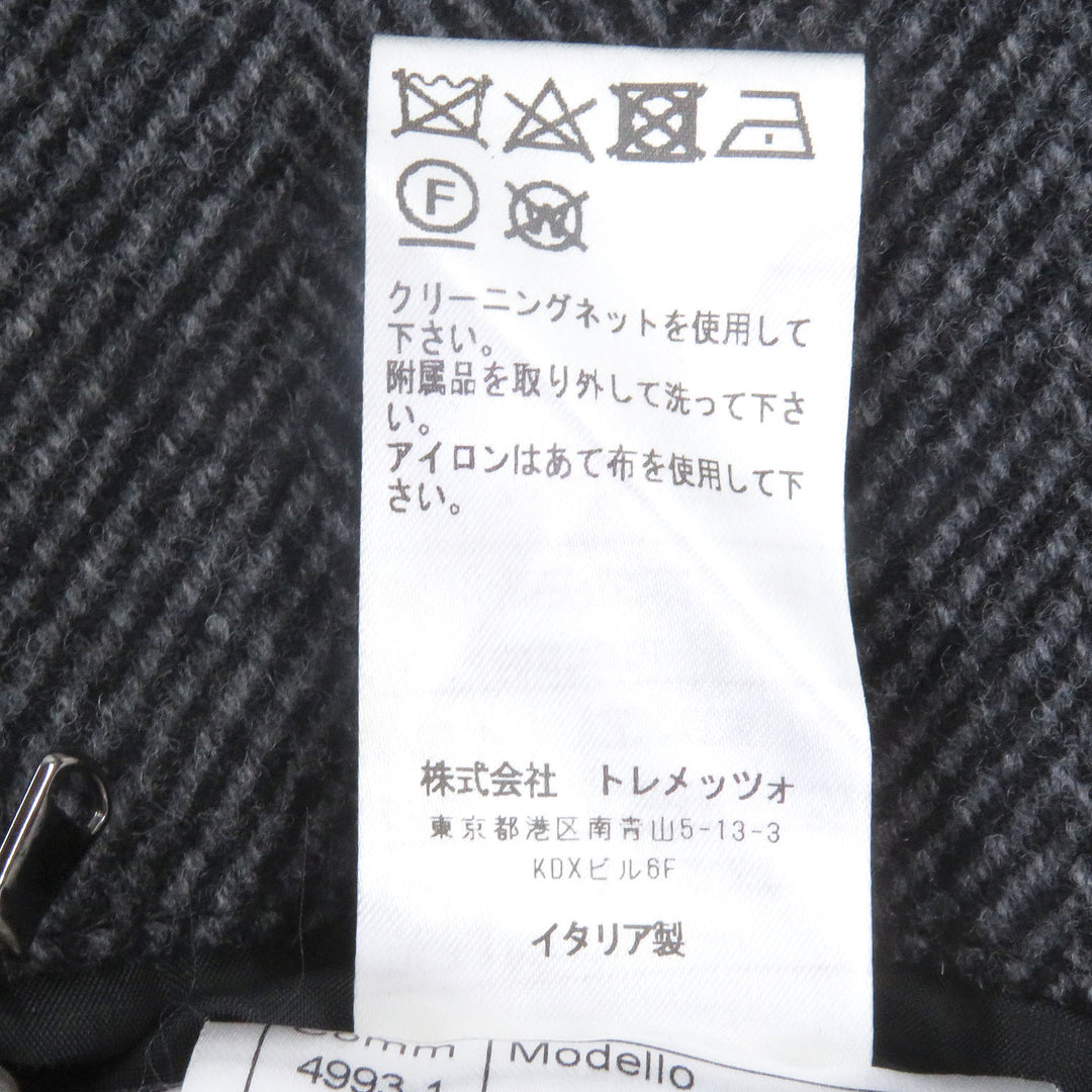 TAGLIATORE コート ヘリンボーン柄 グレーヘア メンズ 46 520016 LOYD/S ST 美品