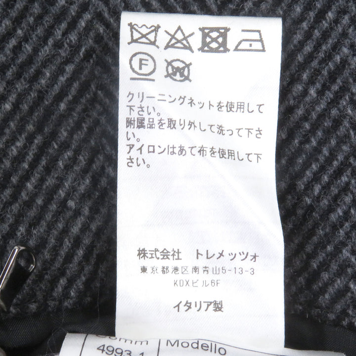 TAGLIATORE コート ヘリンボーン柄 グレーヘア メンズ 46 520016 LOYD/S ST 美品