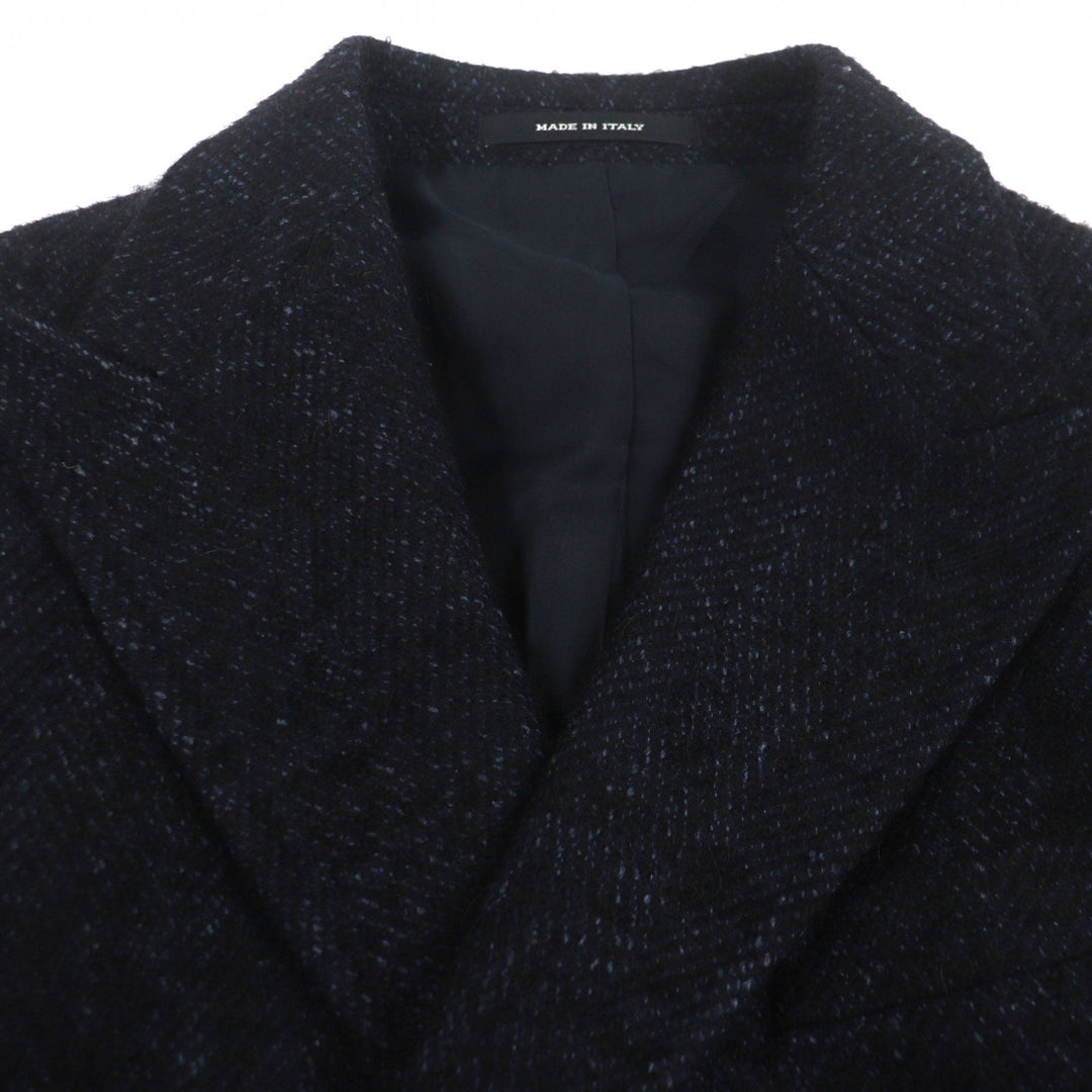 Great TAGLIATORE Double chester coat Brilla Navy wool mens 44 CFBL10B