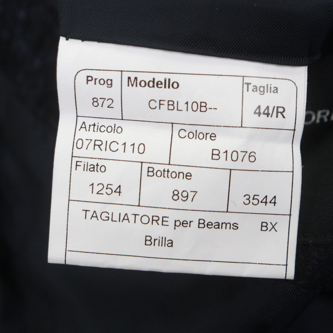 Great TAGLIATORE Double chester coat Brilla Navy wool mens 44 CFBL10B
