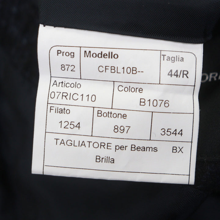 Great TAGLIATORE Double chester coat Brilla Navy wool mens 44 CFBL10B