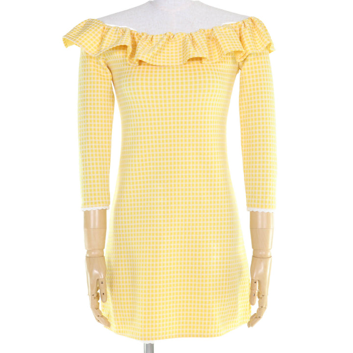 Excellent MIUMIU one piece yellow Women XS MJA788