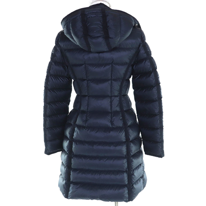 MONCLER ダウンコート HERMINE ダークネイビー ナイロン レディース 0 G20931C51100 美品