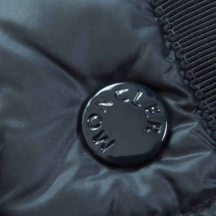 MONCLER ダウンコート HERMINE ダークネイビー ナイロン レディース 0 G20931C51100 美品