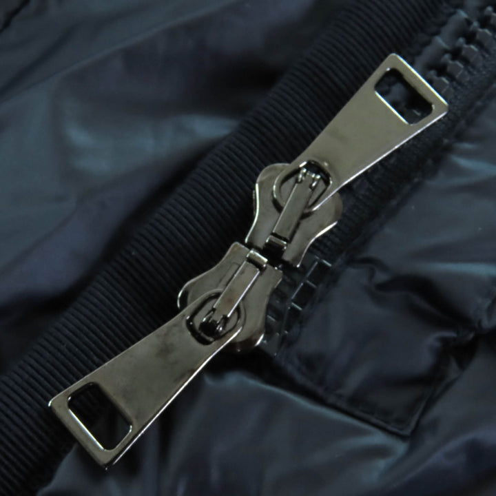 MONCLER ダウンコート HERMINE ダークネイビー ナイロン レディース 0 G20931C51100 美品