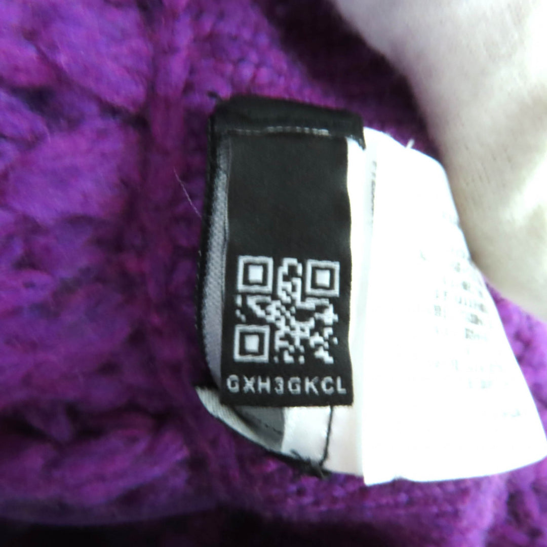 素晴らしいシャネルパンツパープルウールレディース36 P72880