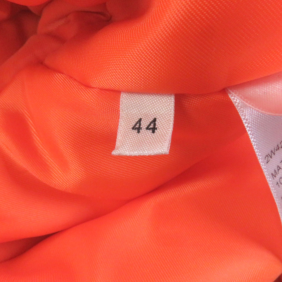 Great CELINE Bomber jacket Back logo print, padding Gray orange