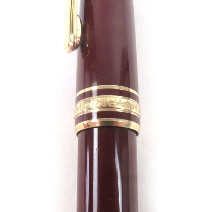 Very Good MONTBLANC fountain pen Meisterstück Classic Cap type