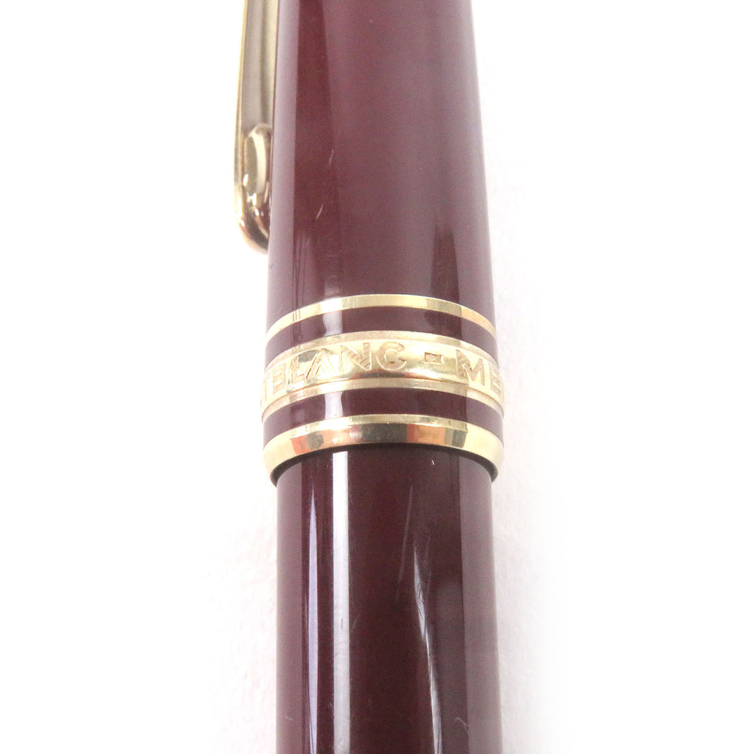 Very Good MONTBLANC fountain pen Meisterstück Classic Cap type