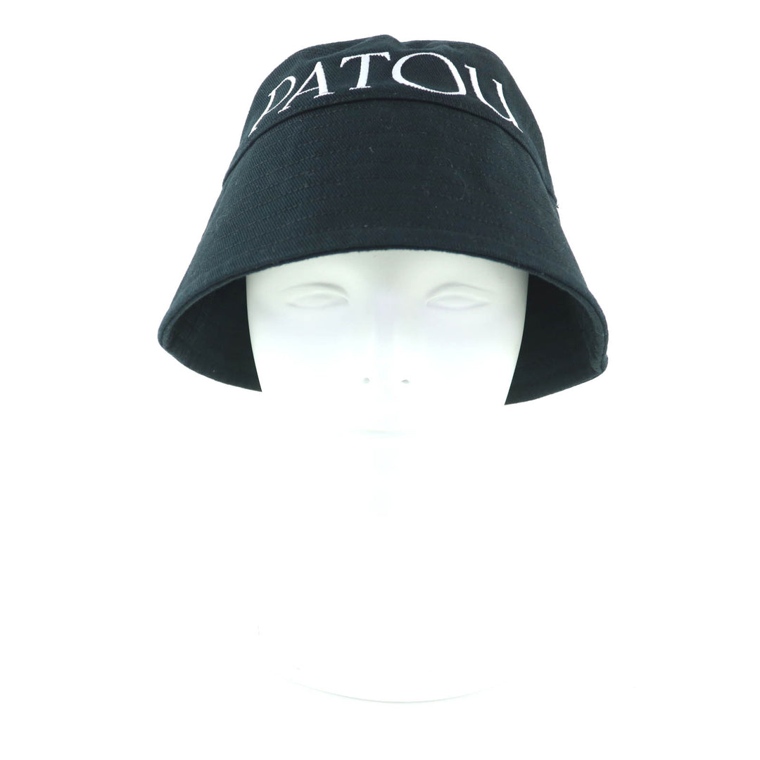 Pristine PATOU 帽子 Patou 棉质渔夫帽 黑色 女款 S AC0270132999B