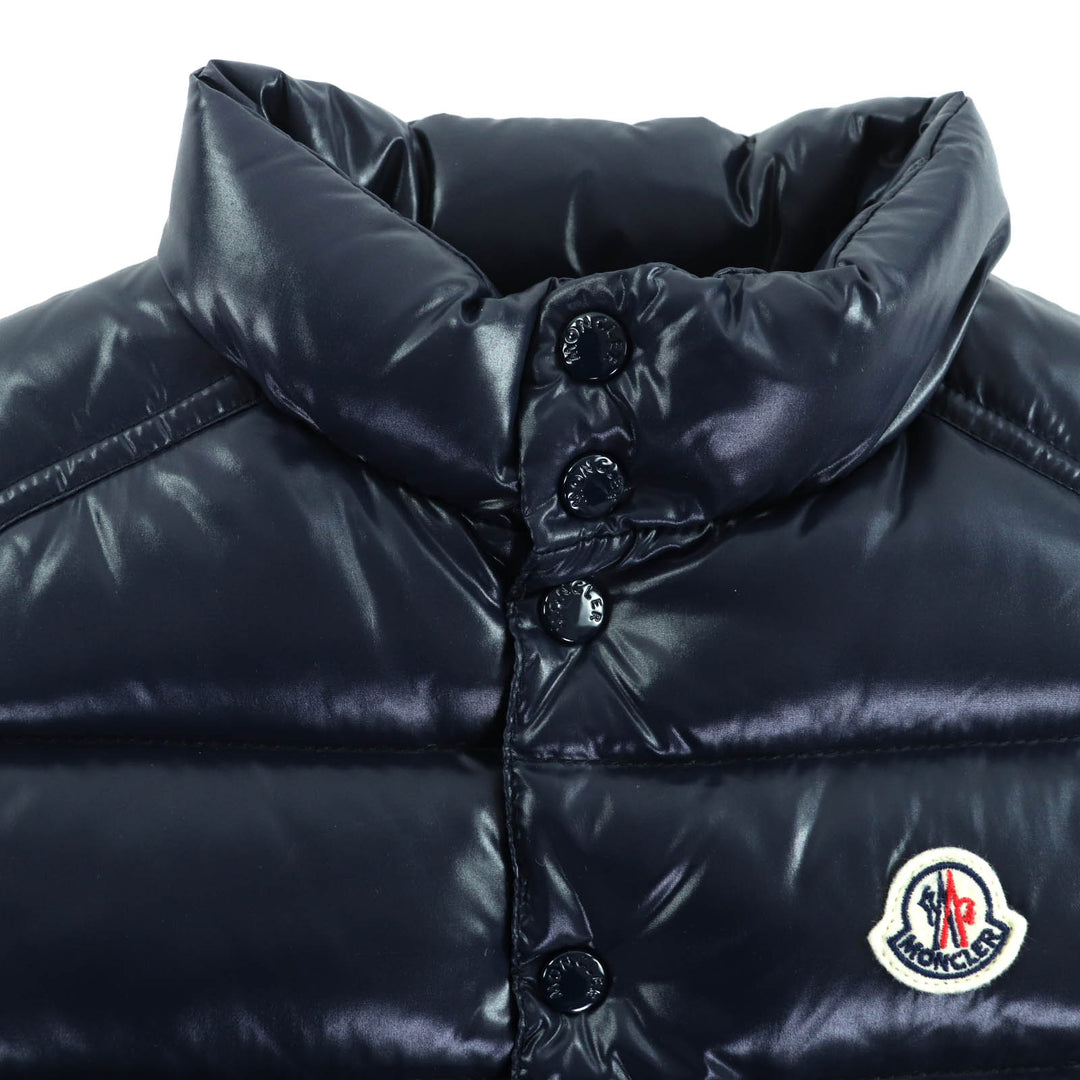 MONCLER ダウンベスト TIB GILET ネイビー ナイロン キッズ E29544332805 美品