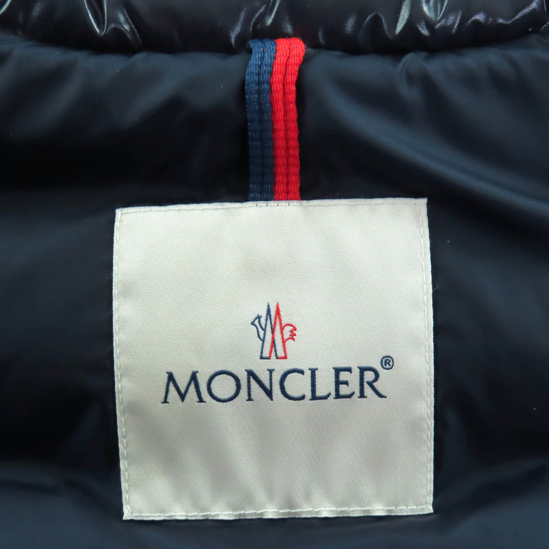 MONCLER ダウンベスト TIB GILET ネイビー ナイロン キッズ E29544332805 美品