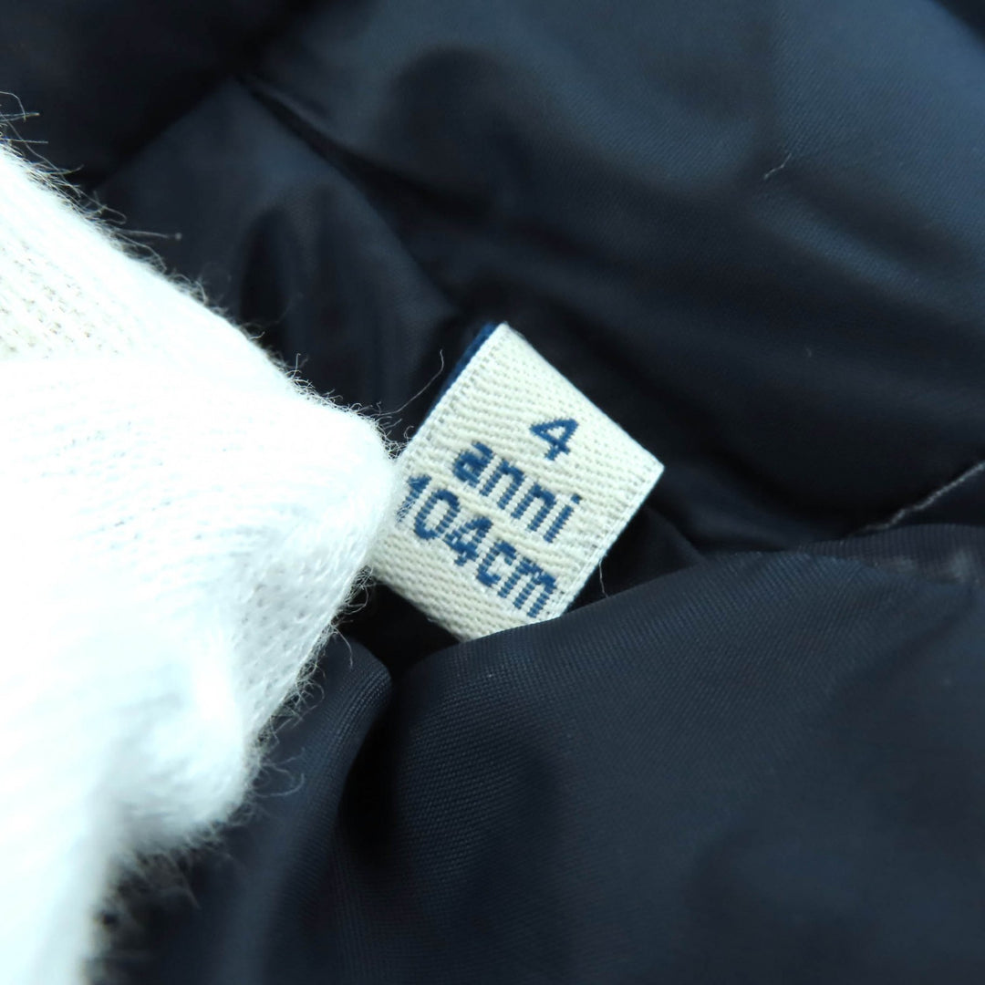 MONCLER ダウンベスト TIB GILET ネイビー ナイロン キッズ E29544332805 美品