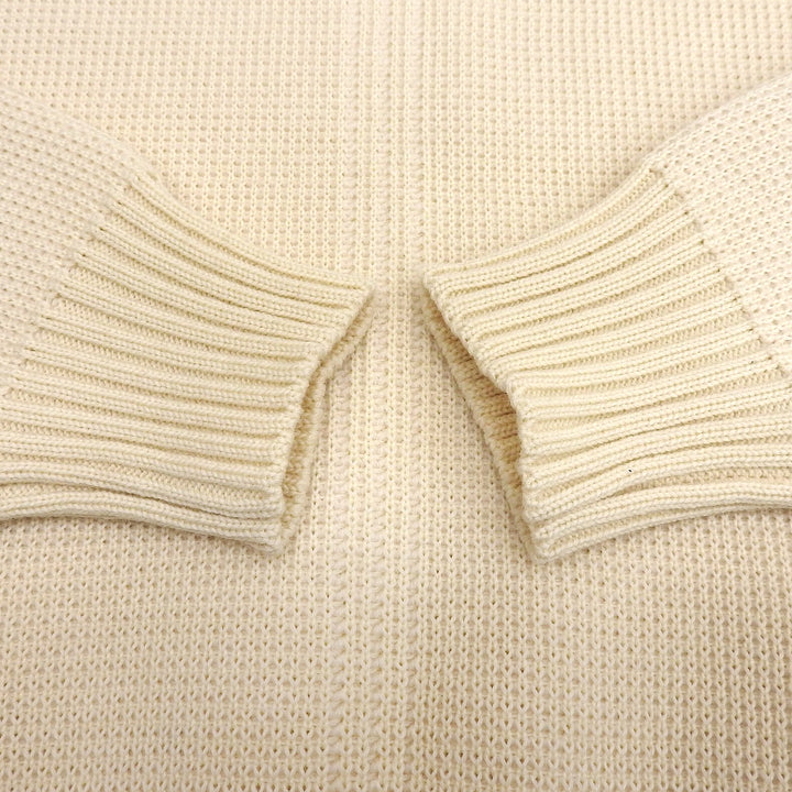 Excellent BOTTEGAVENETA sweater off white wool Women XS 725634