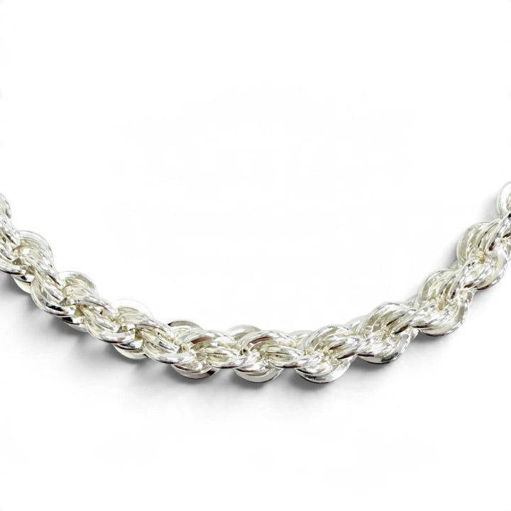 Excellent TIFFANY&Co. Necklace Screw Twist Rope Chain Silver 925 Women
