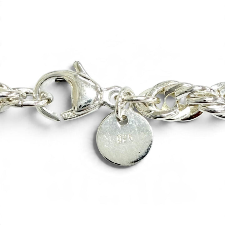 Excellent TIFFANY&Co. Necklace Screw Twist Rope Chain Silver 925 Women
