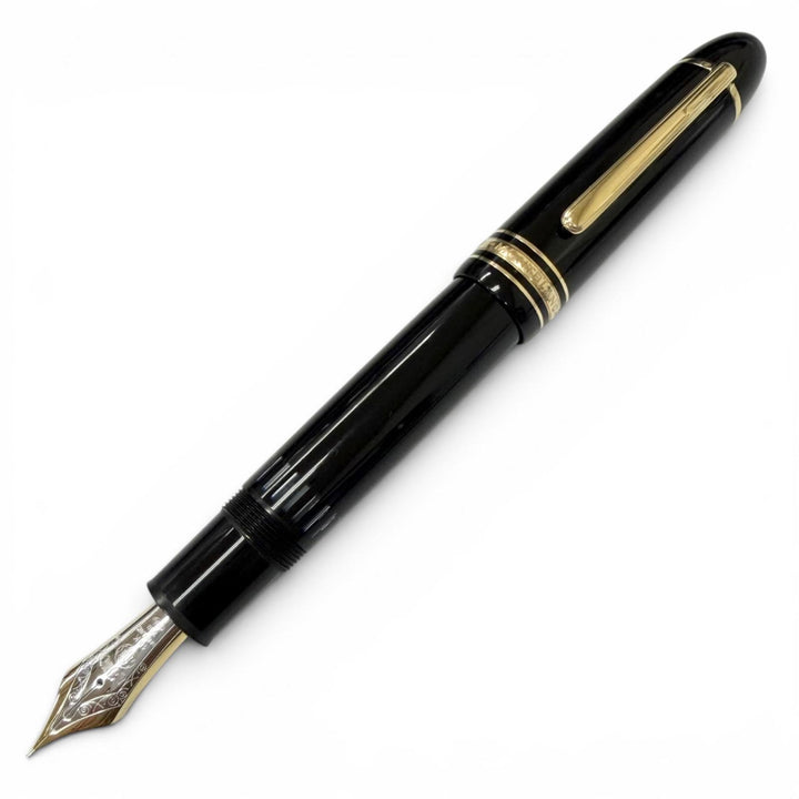 Very Good MONTBLANC fountain pen Meisterstück 149 black 18K mens