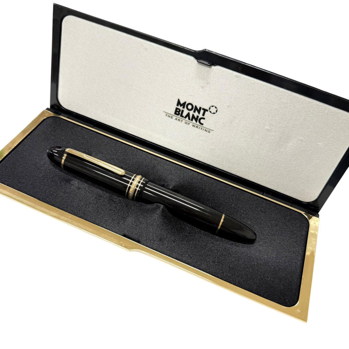 Very Good MONTBLANC fountain pen Meisterstück 149 black 18K mens