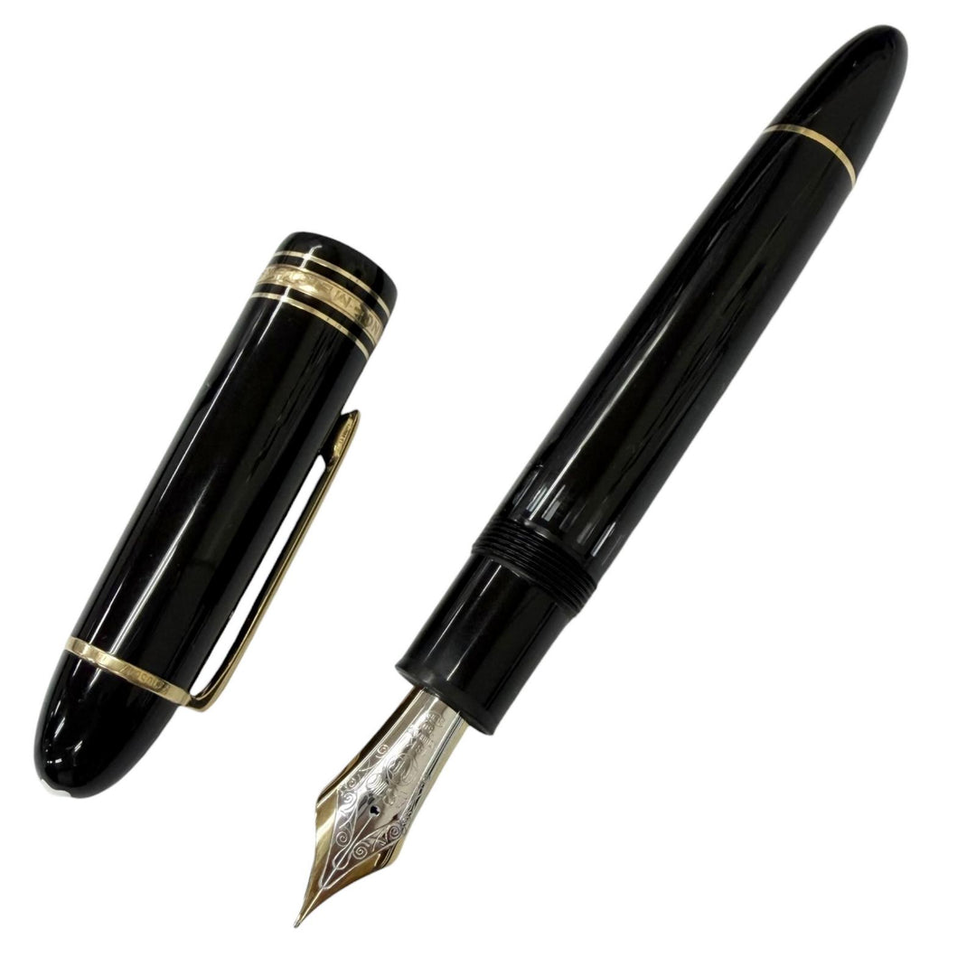 Very Good MONTBLANC fountain pen Meisterstück 149 black 18K mens