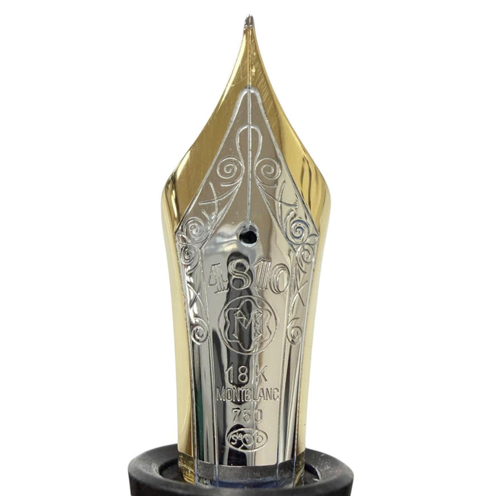 Very Good MONTBLANC fountain pen Meisterstück 149 black 18K mens